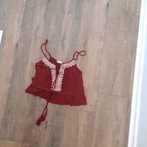 Burnt orange tank top